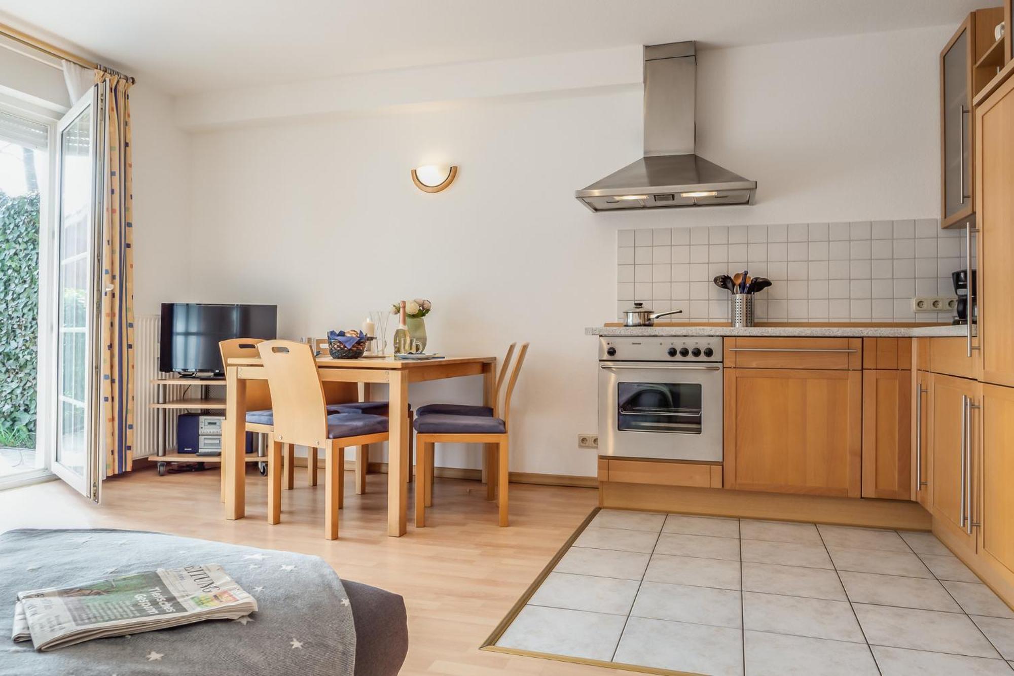 شقة Birkenstrasse 6 Haus I Whg 2 زنغست المظهر الخارجي الصورة
